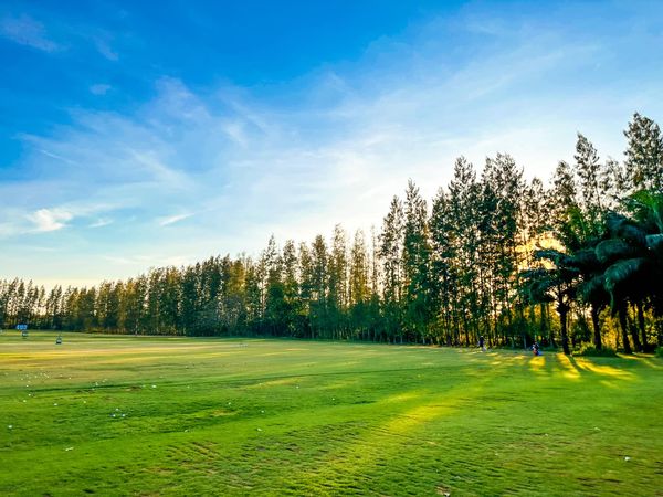สนามกอล์ฟ กบินทร์บุรี สปอร์ตคลับ Kbsc 1 person nature golf course and grass