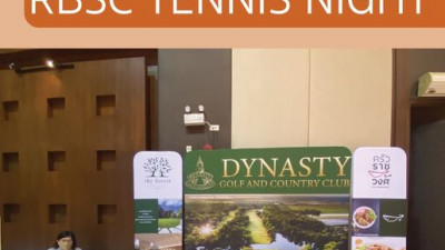 วันนี้ Dynastygolf มาออกบูธ ที่ RBSC tenis night