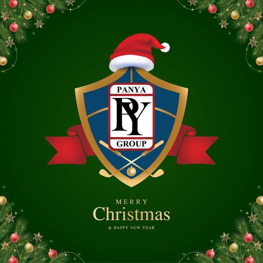Panya Indra Golf Club PANYA IY GROUP MERRY Christmas HAPYEYE HAPPY NEW YEAR Panya Indra Golf Club PANYA IY GROUP MERRY Christmas HAPYEYE HAPPY NEW YEAR