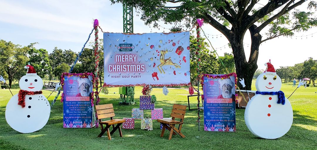 Green Valley Country Club Bangkok สนามกอล์ฟกรีนวัลเล่ คันทรีคลับ บางนา outdoors tree and MERRY CHRISTMAS NIGHT OLF PARTY Green Valley Country Club Bangkok สนามกอล์ฟกรีนวัลเล่ คันทรีคลับ บางนา outdoors tree and MERRY CHRISTMAS NIGHT OLF PARTY