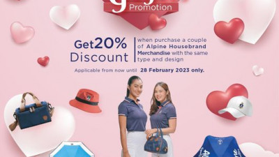 Couple Golfer Promotion