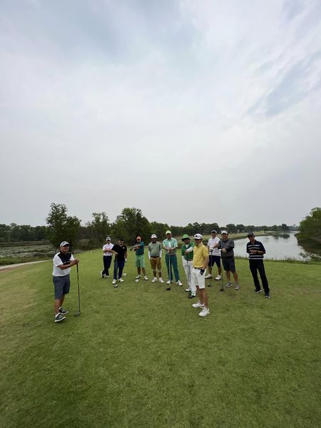 331 Golf Club 10 people people standing and grass