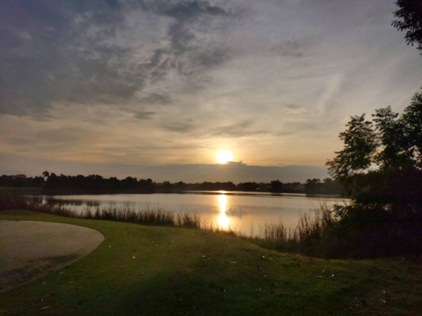 331 Golf Club twilight grass lake sky and nature