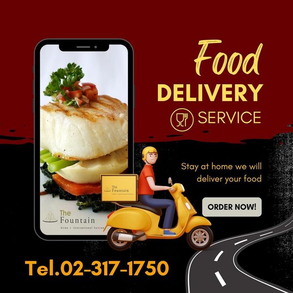 Summit Windmill Golf Club amp Residence food and Food DELIVERY SERVICE Fountain Stay at home we will deliver your food The Fountain Asion Inn ORDER NOW Tel 02 317 1750
