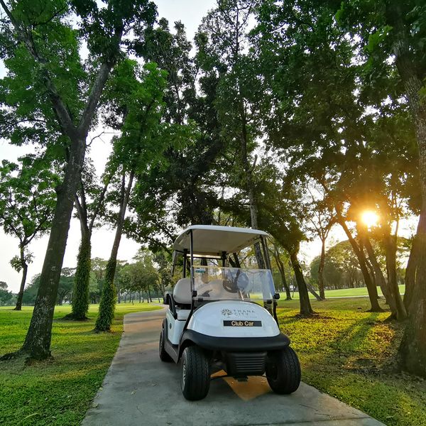 Thana City Country Club golf golf cart and golf course-4