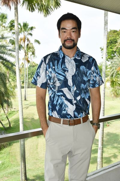Lotus Valley Golf Resort 1 person and batik print clothing