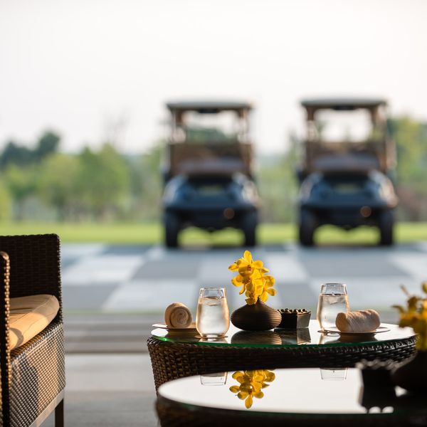 Nikanti Golf Club Nakhon Pathom golf golf cart and golf course