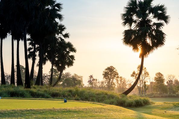 Nikanti Golf Club Nakhon Pathom golf twilight and golf course