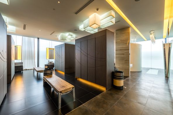 Nikanti Golf Club Nakhon Pathom lighting indoors and sliding door
