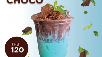 Special Drink Menu for Mint-Choco Lover