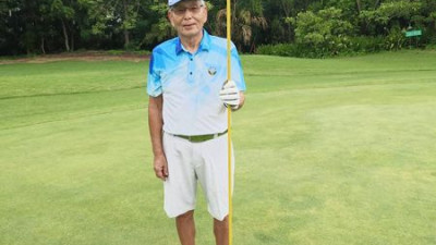 Congratulations to Mr. TOSHIRO SAITO, who recently made a hole-in-one on hole #11 today 131 yards by Iron5 with his partner CADDY No.207.