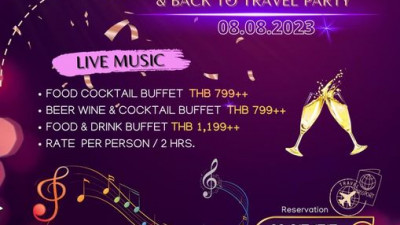 08.08.2023  ออกรอบ เสร็จแล้ว ใครว่าง มา Party กันต่อนะคะ  อาหาร เครื่องดื่ม ดนตรี พร้อมมากค่ะ The Fountain Restaurant Summit Windmill Golf Club &amp; Residenc