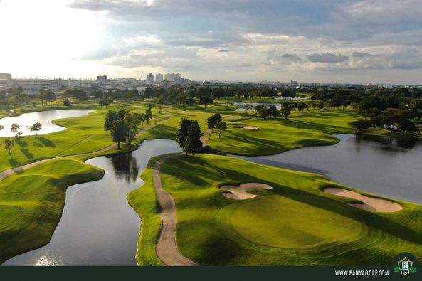 Panya Indra Golf Club golf golf cart golf course and text