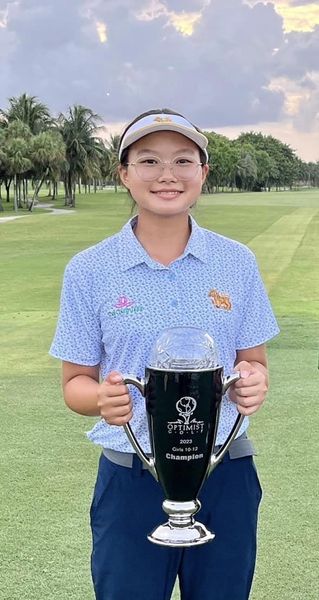 Thai Country Club 1 person golfing golf course and text