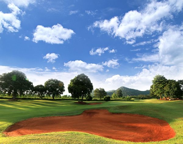 Bangpakong Riverside Country Club golf golf course and grass