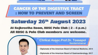 Health Talk Session “Cancer Of The Digestive Tract”