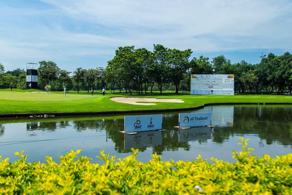 Bangkok Golf Club 3 people people golfing grass and golf course