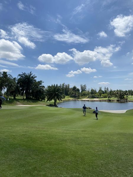 Alpine Golf Club 2 people people golfing and golf course