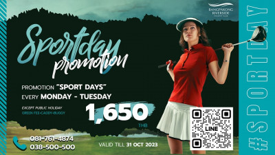 It’s time to refresh your time by enjoy playing golf at Bangpakong Riverside Country Club.