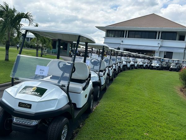 The Royal Golf amp Country Club 1 person golfing golf cart golf course and Hole 1 1 ROYAL ROYAL GOLF