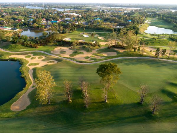 Nikanti Golf Club Nakhon Pathom golf golf cart and golf course