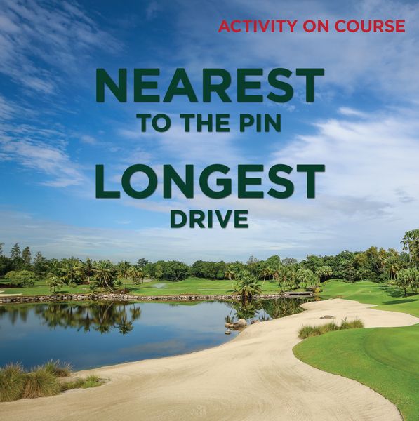 Alpine Golf Club nbsp กอล์ฟ สนามกอล์ฟ และ ข้อความพูดว่า ACTIVITY ON COURSE NEAREST TO THE PIN LONGEST DRIVE
