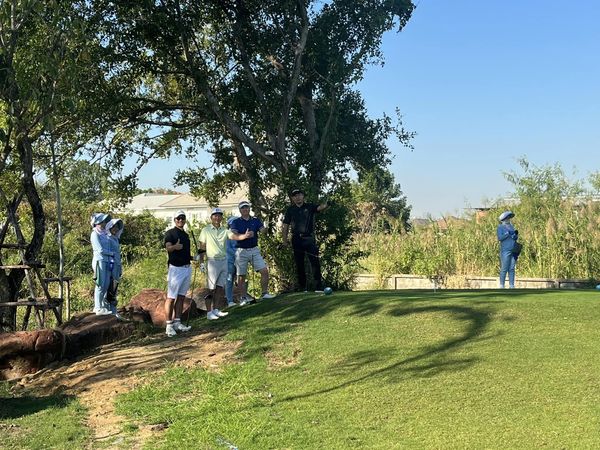 Summit Windmill Golf Club nbsp 6 people people golfing golf cart tree grass and golf course