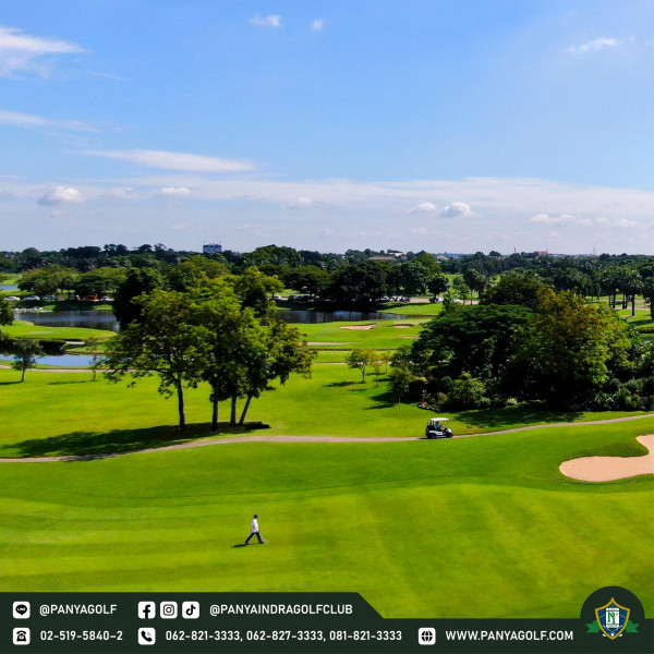 Panya Indra Golf Club nbsp 1 person golfing golf cart golf course and text