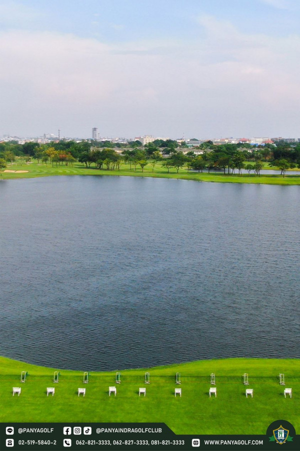 Panya Indra Golf Club nbsp golf course grass lake horizon and text