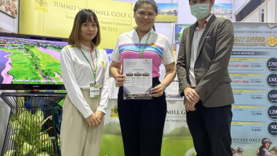 ใครว่าง  แวะมานะคะ  ที่ booth G8 Hall 5. ศูนย์ประชุมแห่งชาติสิริกิติ์  งาน Thailand Golf Expo 2024. 16-19 พฤษภาคม 256