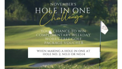 Make your next golf game even more exciting and challenging with Nikanti Hole in One Challenge!