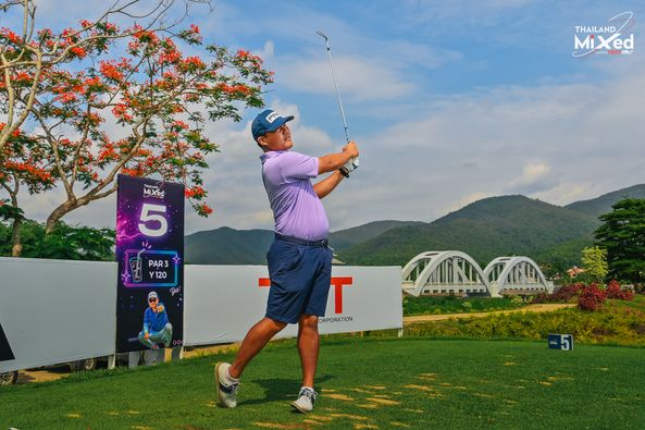 Gassan Khuntan Golf amp Resort Thailand 2 people people golfing golf course and text-5
