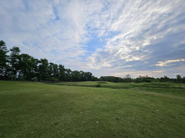 สนามกอล์ฟหริภุญชัย กอล์ฟคลับ golf grass twilight and golf course
