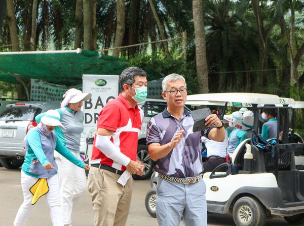 Gassan Khuntan Golf amp Resort Thailand 6 people people golfing golf cart golf course and text