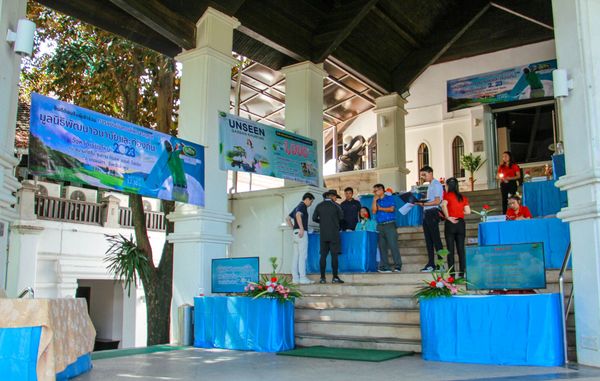Gassan Khuntan Golf amp Resort Thailand 8 people dais temple and text