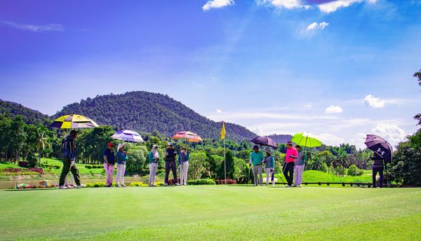 Gassan Khuntan Golf amp Resort Thailand 9 people people golfing and golf course