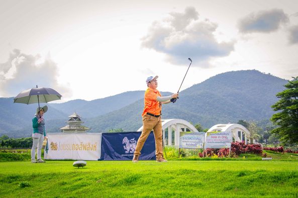 Gassan Khuntan Golf amp Resort Thailand nbsp 2 people people golfing golf course and text