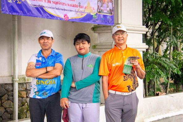 Gassan Khuntan Golf amp Resort Thailand nbsp 3 people people golfing golf course and text
