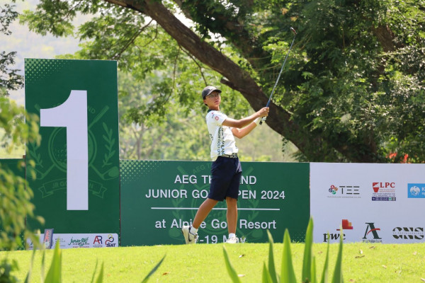 Alpine Golf Resort Chiangmai nbsp 1 person golfing golf course and text