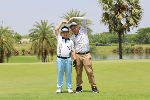Alpine Golf Resort Chiangmai nbsp 2 people people golfing golf course and text