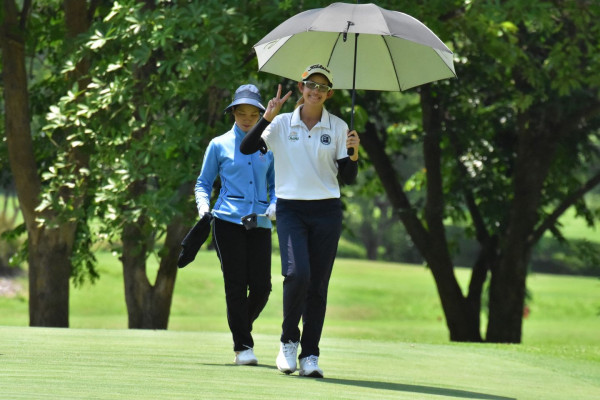 Alpine Golf Resort Chiangmai nbsp 2 people people golfing golf course and text