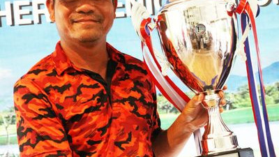 ขอแสดงความยินดีกับ โปร อุดร ดวงเดชา ที่คว้าแชมป์ TAT-Northern Senior Golf Tournament ไปด้วย สกอร์ -