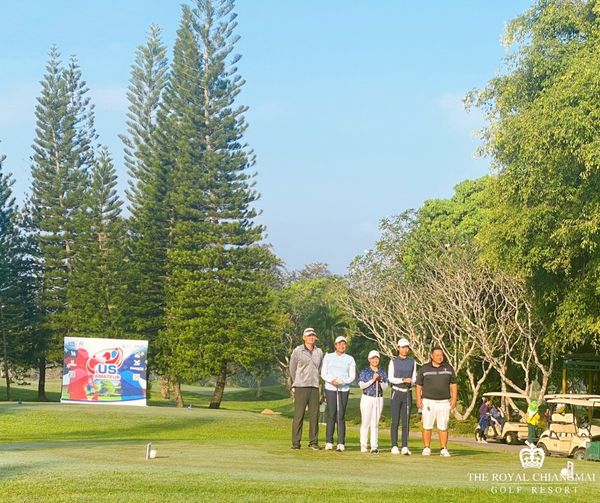 The Royal Chiangmai Golf Club 6 people people standing and grass The Royal Chiangmai Golf Club 6 people people standing and grass