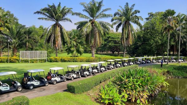 Summit Green Valley Chiangmai Country Club 2 people nature grass and tree Summit Green Valley Chiangmai Country Club 2 people nature grass and tree
