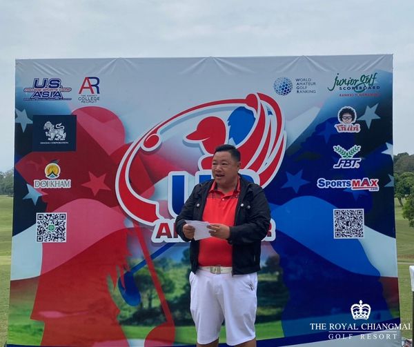 The Royal Chiangmai Golf Club 1 person and standing