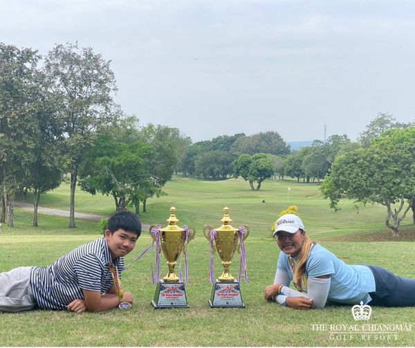 The Royal Chiangmai Golf Club 2 people people standing and golf course