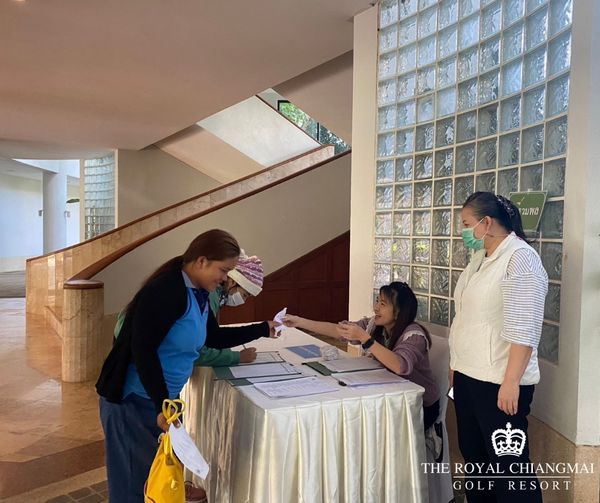 The Royal Chiangmai Golf Club 3 people people standing indoor and รามพล GOLF RESORT The Royal Chiangmai Golf Club 3 people people standing indoor and รามพล GOLF RESORT