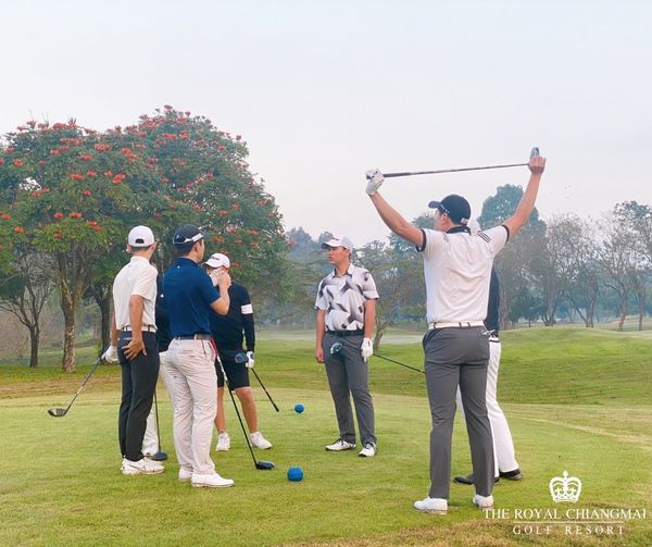 The Royal Chiangmai Golf Club 5 people people golfing and THE ROYAL CHIANGMAI GOLE RESORT The Royal Chiangmai Golf Club 5 people people golfing and THE ROYAL CHIANGMAI GOLE RESORT