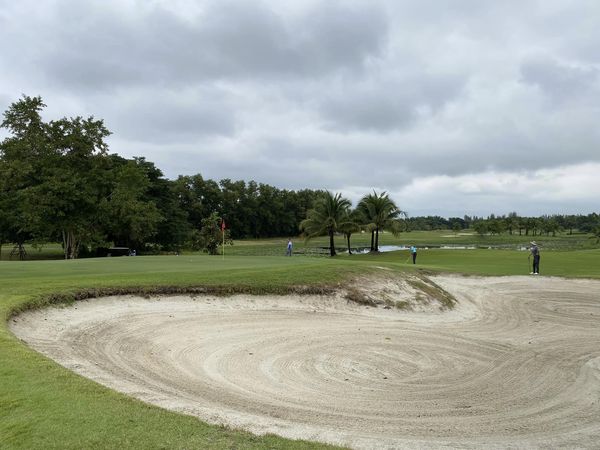 สนามกอล์ฟหริภุญชัย กอล์ฟคลับ 3 people grass golf course and nature สนามกอล์ฟหริภุญชัย กอล์ฟคลับ 3 people grass golf course and nature