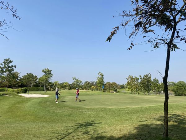 สนามกอล์ฟหริภุญชัย กอล์ฟคลับ 2 people people playing sports grass and golf course สนามกอล์ฟหริภุญชัย กอล์ฟคลับ 2 people people playing sports grass and golf course
